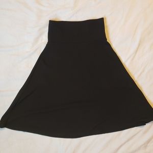 LULAROE Solid Black Azure XS